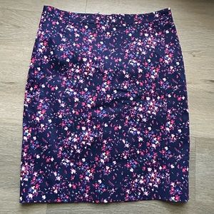 JCrew Size 6 Floral Pencil Skirt